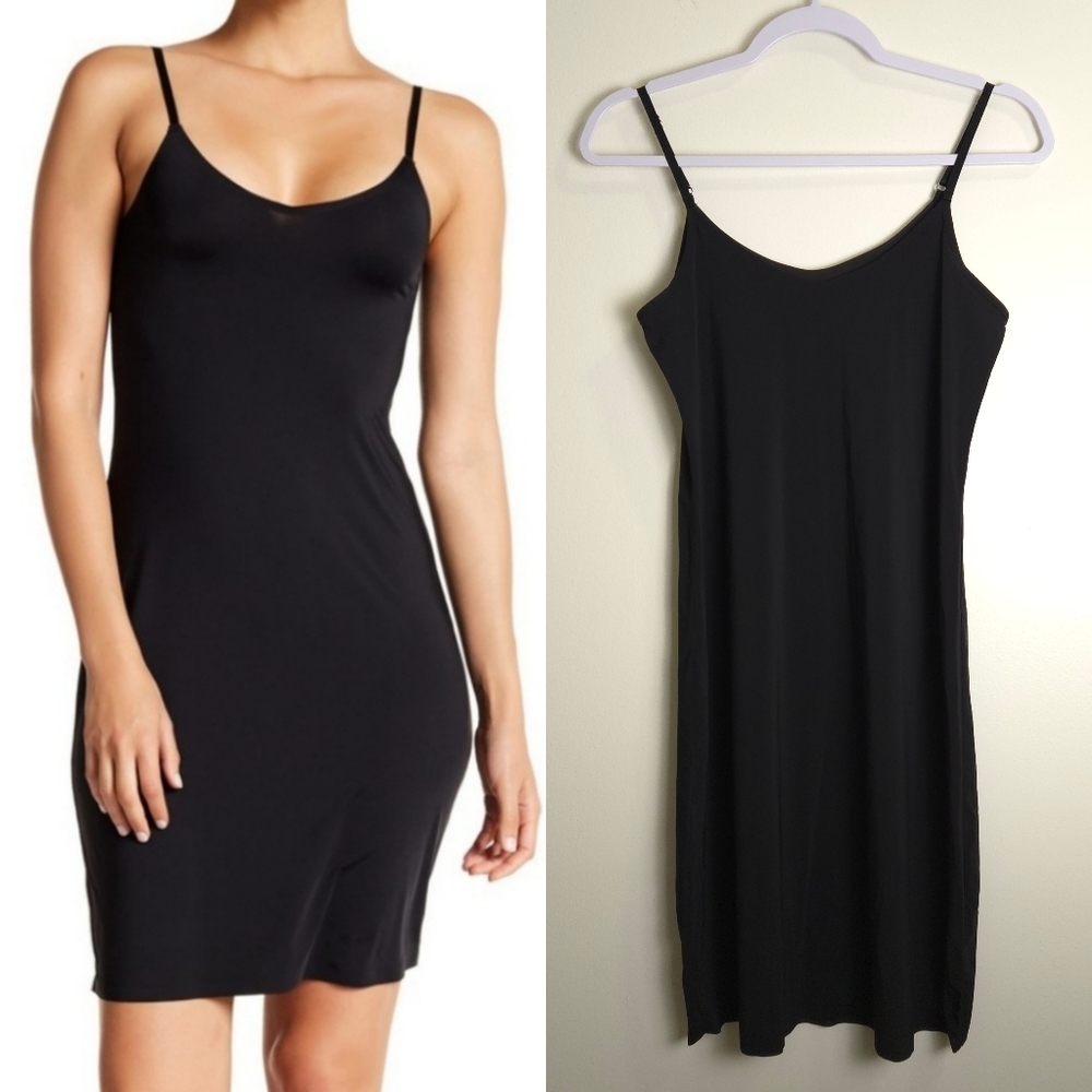 Shimera Black Midi Dress‎ with a Flattering Silhouette and Timeless Style L